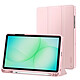 Tech-Protect Étui Clapet pour Galaxy Tab A11 Plus Auto-Veille avec Support et Porte Stylet Rose Étui SmartCase Pen pour Galaxy Tab A11 Plus avec protection intégrale et porte stylet intégré