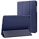 Tech-Protect Étui Clapet pour Galaxy Tab A11 Plus avec Support Multi Angles et Auto-Veille Bleu nuit - Étui clapet SmartCase pour Galaxy Tab A11 Plus avec rabat aimanté et protection complète écran et dos