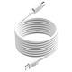 Avizar Câble Lightning vers USB-C 20W pour iPhone / iPad Compatible Recharge Rapide 2m Ce câble permet une alimentation efficace grâce à sa puissance de 20 W compatible avec la charge rapide