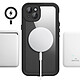 Acheter Shellbox Coque Intégrale 360° pour iPhone 15 Plus Compatible MagSafe Étanche IP68 Noir