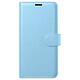 Zanaé Étui Portefeuille pour Galaxy S26 avec Fonction Support et Languette Magnétique Bleu clair - Cet étui portefeuille Zanaé bleu clair pour Samsung Galaxy S26 présente une texture antiglisse et chic