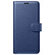 Zanaé Étui Portefeuille pour Redmi 15C avec Fonction Support et Languette Magnétique Bleu nuit - Cet étui portefeuille Zanaé bleu nuit pour Xiaomi Redmi 15C présente une texture antiglisse et chic
