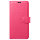 Zanaé Étui Portefeuille pour Galaxy S26 avec Fonction Support et Languette Magnétique Fuchsia - Cet étui portefeuille Zanaé fuchsia pour Samsung Galaxy S26 présente une texture antiglisse et chic