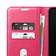 Acheter Zanaé Étui Portefeuille pour Galaxy S26 avec Fonction Support et Languette Magnétique Fuchsia