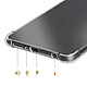 Acheter Tech-Protect Coque pour Galaxy Tab A9 / Tab A11 Collection Flexair avec Coins Renforcés Transparent