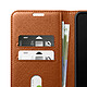 Acheter Zanaé Étui Folio pour Galaxy S26 Plus avec Fonction Support et Languette Magnétique Marron