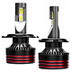 Avizar Lot de 2 Ampoules LED M8 Pro H7 60W 12V 6000K 12000lm IP65 pour Voiture Ce pack se compose de deux ampoules LED M8 Pro conçues pour une compatibilité directe avec les douilles automobiles H7