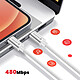Acheter Swissten Câble USB-C vers USB-C 3m 60W Universel Charge et Transfert Rapide Argent