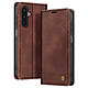 Avizar Étui Portefeuille pour Galaxy A17 Collection CaseMe Effet Vintage - Protection complète avec coque interne souple et rabat magnétique limitant les impacts, les rayures et les chocs du quotidien à votre Galaxy A17