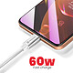 Avis Swissten Câble USB-C vers USB-C 3m 60W Universel Charge et Transfert Rapide Argent