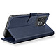 Avizar Étui Portefeuille pour Honor 600 Lite Série Chesterfield avec Fonction Support Cet étui série Chesterfield bleu nuit offre une protection complète contre rayures, chocs et usure quotidienne pour votre Honor 600 Lite