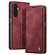 Avizar Étui Portefeuille pour Galaxy A17 Collection CaseMe Effet Vintage - Protection complète avec coque interne souple et rabat magnétique limitant les impacts, les rayures et les chocs du quotidien à votre Galaxy A17