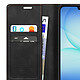 Avizar Étui Portefeuille pour Galaxy A17 Collection CaseMe Effet Vintage pas cher