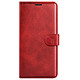 Zanaé Étui Portefeuille pour Galaxy S26 Ultra Édition Columbia avec Fonction Support Rouge - Cet étui portefeuille Zanaé Columbia rouge pour Galaxy S26 Ultra allie une texture antidérapante à une finition élégante effet vintage