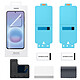 Samsung Lot de 2 Films Protecteurs d'Écran pour Galaxy A57 Service Pack Finition Mate Transparent pas cher