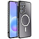 Avizar Coque pour Galaxy A57 Compatible Charge Qi avec Contour Diamant Strassé Coque pour Samsung Galaxy A57 compatible Qi offrant une protection robuste contre les impacts et les rayures du quotidien