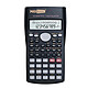 Max excell Calculatrice Scientifique avec Écran LCD Double Ligne et Fonctions Avancées Noir Cette calculatrice scientifique offre un écran double ligne permettant de visualiser simultanément les opérations en cours et les résultats affichés