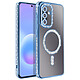 Avizar Coque pour Galaxy A57 Compatible Charge Qi avec Contour Diamant Strassé - Coque pour Samsung Galaxy A57 compatible Qi offrant une protection robuste contre les impacts et les rayures du quotidien