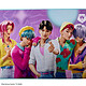 KPop Demon Hunters - Tapis de bureau Saja Boys XL pas cher