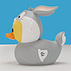 Looney Tunes - Mini figurine Tubbz Bugs Bunny 5 cm pas cher