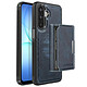 Avizar Coque Magnétique pour Galaxy A17 avec Porte-cartes Amovible et Support - Coque portefeuille magnétique 2-en-1 conçue pour protéger le Samsung Galaxy A17 et transporter cartes et billets