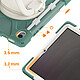 Avis Avizar Coque pour Galaxy Tab S11 avec Poignée Rotative 360° et Emplacement S Pen