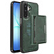 Avizar Coque Magnétique pour Galaxy A17 avec Porte-cartes Amovible et Support - Coque portefeuille magnétique 2-en-1 conçue pour protéger le Samsung Galaxy A17 et transporter cartes et billets