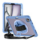 Avizar Coque Renforcée pour iPad Air 13" 2025 avec Bandoulière et Support Vidéo - Coque renforcée pour iPad Air 13" 2025 avec dos rigide, contour silicone et coins antichoc