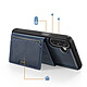 Avis Avizar Coque Magnétique pour Galaxy A17 avec Porte-cartes Amovible et Support
