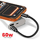 Avis Swissten Mini Câble USB-C vers USB-C 20 Cm 60W Universel Charge et Transfert Rapide Noir