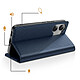 Avizar Étui Portefeuille pour Poco X8 Pro Max Texture Litchi avec Blocage RFID pas cher