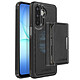 Avizar Coque Magnétique pour Galaxy A17 avec Porte-cartes Amovible et Support Coque portefeuille magnétique 2-en-1 conçue pour protéger le Samsung Galaxy A17 et transporter cartes et billets