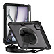 Avizar Coque Renforcée pour iPad Air 13" 2025 avec Bandoulière et Support Vidéo Coque renforcée pour iPad Air 13" 2025 avec dos rigide, contour silicone et coins antichoc