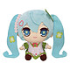 Hatsune Miku - Peluche Kyurumaru Big Clover 26 cm Peluche Hatsune Miku Kyurumaru Big Clover 26 cm.
