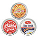Fallout - Pack 3 bougies Vault Dweller's 6 cm Pack de 3 bougies Fallout Vault Dweller's 6 cm.