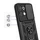 Acheter Avizar Coque pour Oppo A6 Pro avec Bague Support et Cache Caméra Coulissant