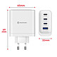Avis Swissten Chargeur Secteur Multiport 4-en-1 USB-A / 3 USB-C PD 100W GaN Modèle Core Blanc