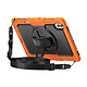 Avizar Coque Intégrale pour Galaxy Tab S11 Ultra avec Poignée Support et Bandoulière Coque intégrale orange Avizar conçue sur mesure pour protéger durablement le Samsung Galaxy Tab S11 Ultra