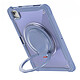 Avizar Coque Antichoc pour iPad Air 11 M4 2026 avec Poignée Support et Bandoulière - Coque antichoc bleu lavande sur mesure conçue pour protéger idéalement l'Apple iPad Air 11 M4 2026