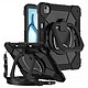 Avizar Coque Antichoc pour iPad Air 13 2024 / 2025 / M4 2026 avec Poignée Support - Coque antichoc noire conçue sur mesure pour habiller et protéger l'Apple iPad Air 13 (2024 / 2025 / M4 2026)