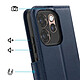 Avis Avizar Étui Portefeuille pour Oppo Reno 15 Pro Effet Surpiqué avec Fonction support