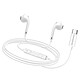 Mayaxess Écouteurs Filaires pour Samsung Galaxy A54 USB-C avec Micro intégré Blanc Ces écouteurs offrent un son clair et équilibré pour écouter vos musiques et podcasts avec précision.
