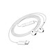 Mayaxess Écouteurs Filaires USB-C pour Xiaomi 14T Pro avec Micro intégré Blanc Ces écouteurs offrent un son clair et équilibré pour écouter vos musiques et podcasts avec précision.
