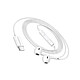 Mayaxess Écouteurs Filaires USB-C pour Xiaomi 15T avec Microphone intégré Blanc Ces écouteurs offrent un son clair et équilibré pour écouter vos musiques et podcasts avec précision.