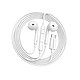 Mayaxess Écouteurs Filaires USB-C pour Galaxy Z Fold 6 avec Micro intégré Blanc Ces écouteurs offrent un son clair et équilibré pour écouter vos musiques et podcasts avec précision.