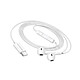 Mayaxess Écouteurs Filaires pour Xiaomi 15 Pro USB-C avec Micro intégré Blanc Ces écouteurs offrent un son clair et équilibré pour écouter vos musiques et podcasts avec précision.