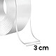 Avizar Ruban Adhésif Nano Tape Fixation Double-face 3cm x 1m et sans Perçage pas cher