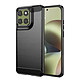 Avizar Coque pour Moto G67 en Silicone Effet Carbone Texture Brossée Cette coque pour Moto G67 / G77 / G87 combine un design effet carbone avec une texture brossée élégante