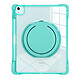 Avizar Coque pour iPad Pro 11 2026 en Silicone Antichoc avec Poignée et Bandoulière Coque antichoc turquoise spécialement ajustée pour les dimensions de l'Apple iPad Pro 11 2026