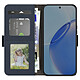 Avizar Étui pour Realme 16 Pro Effet Cuir Texturé avec Miroir et Porte-cartes pas cher